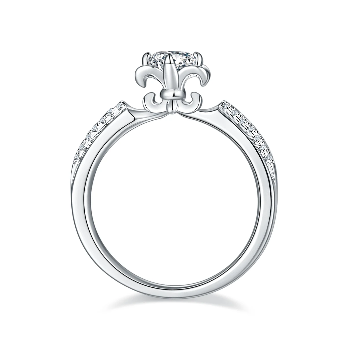Grace Accent Lab-Grown Diamond Ring — 0.5 ct — product view 3