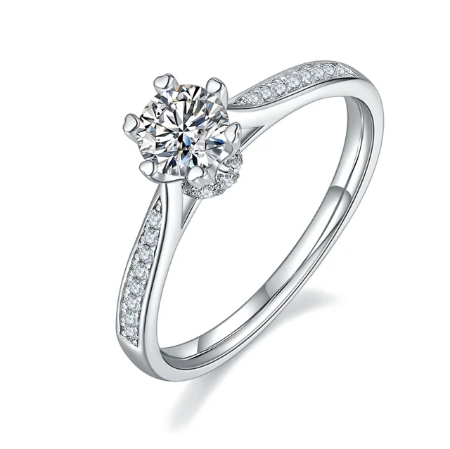 Orbit Accent Lab-Grown Diamond Ring — 0.5 ct