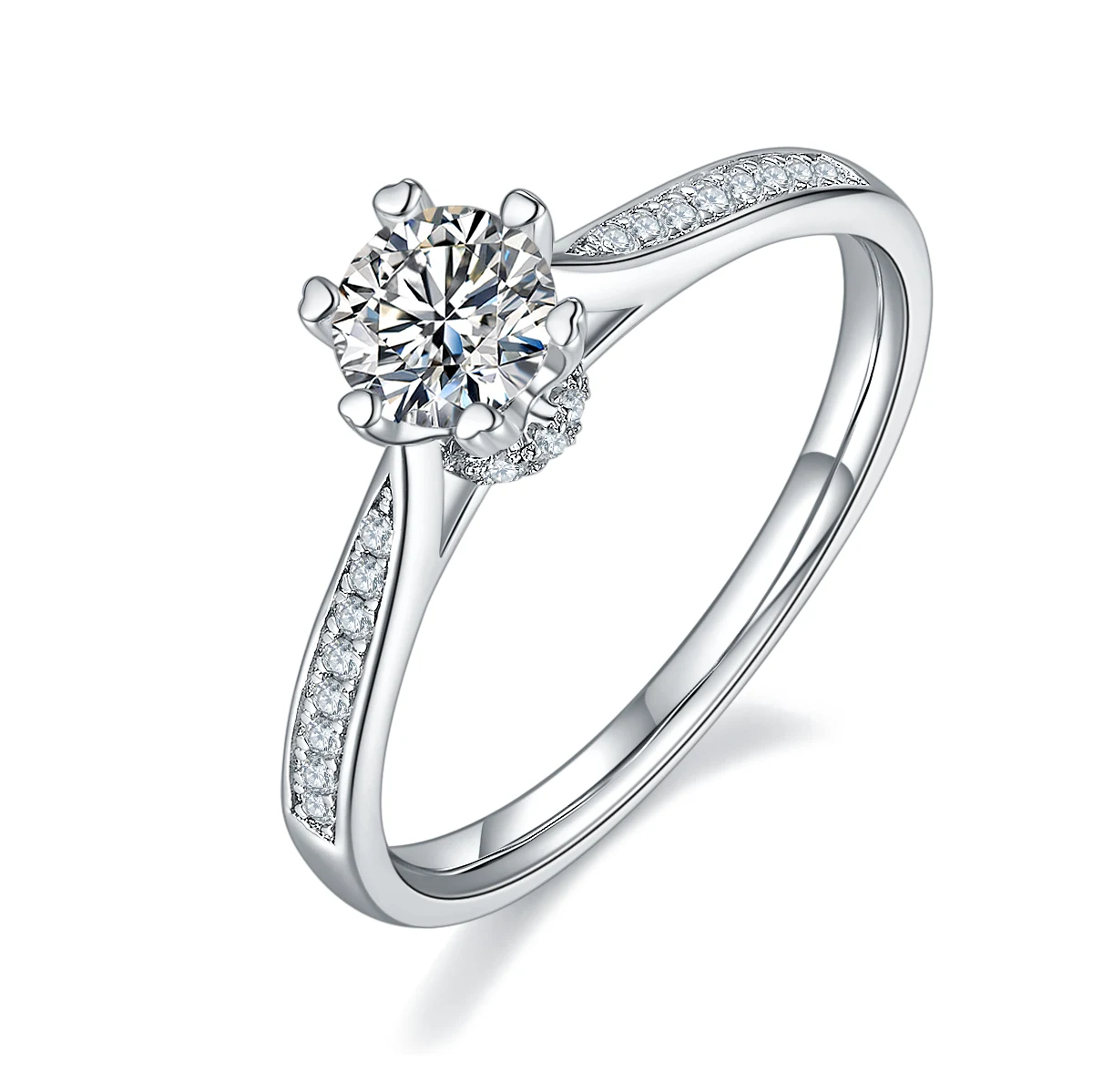 Orbit Accent Lab-Grown Diamond Ring — 0.5 ct — product view 1