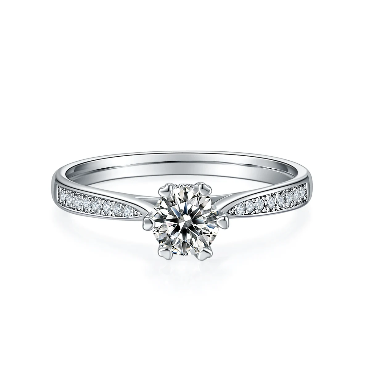 Orbit Accent Lab-Grown Diamond Ring — 0.5 ct — product view 2