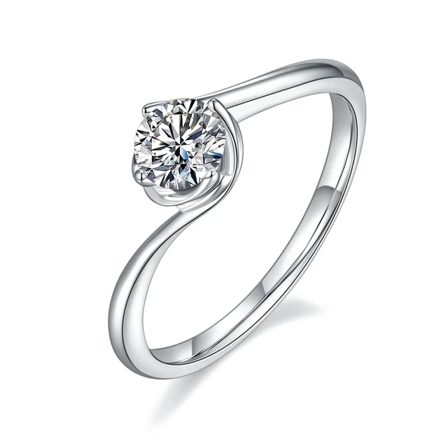 Bud Twist Lab-Grown Diamond Ring — 0.5 ct