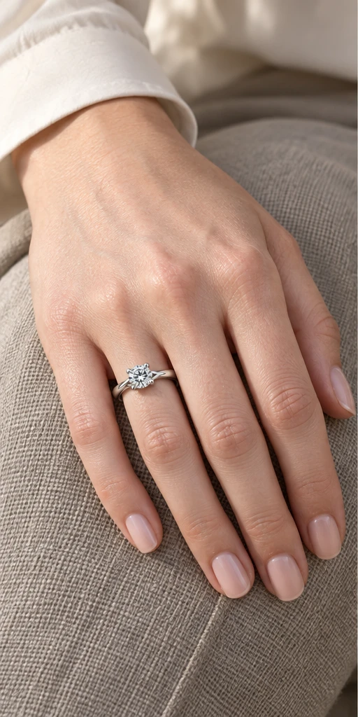 Tulip Lab-Grown Diamond Ring — 1.5 ct styling