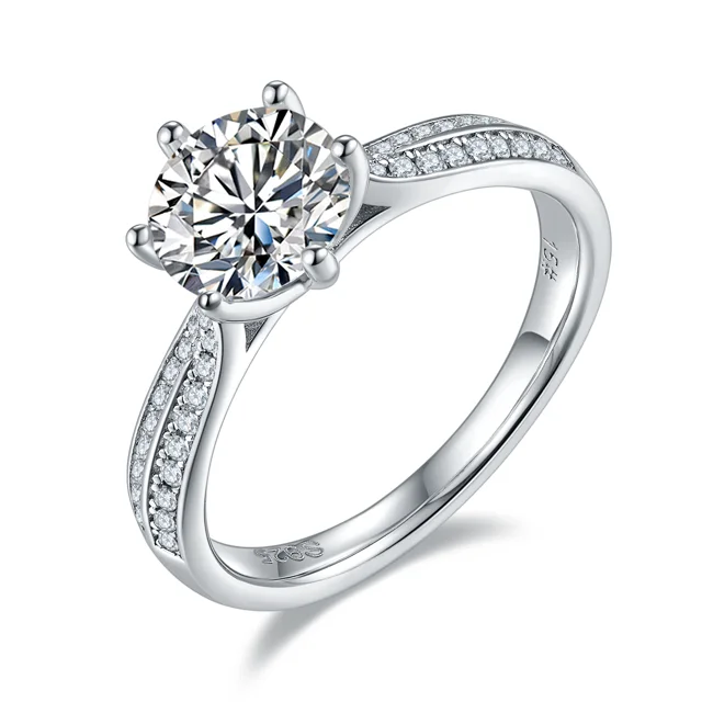 Starlight Lab-Grown Diamond Ring — 1.5 ct