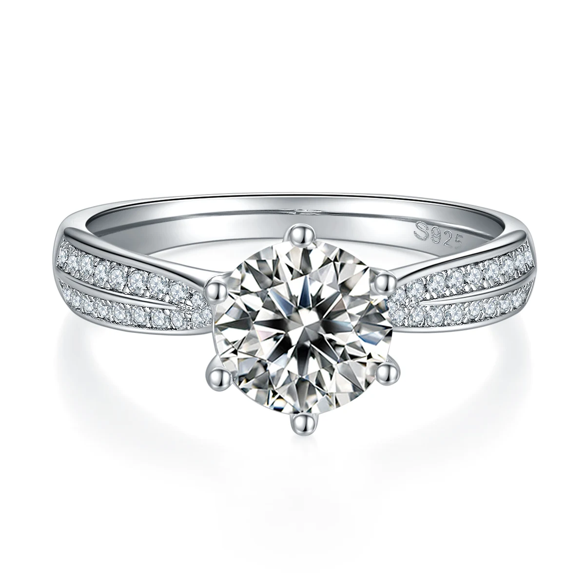 Starlight Lab-Grown Diamond Ring — 1.5 ct — product view 2