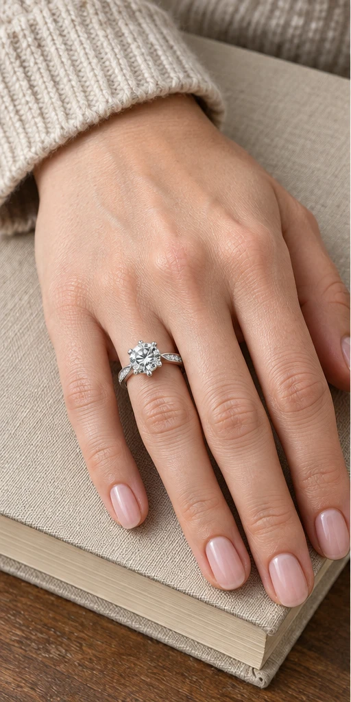 Orbit Lab-Grown Diamond Ring — 1.5 ct styling