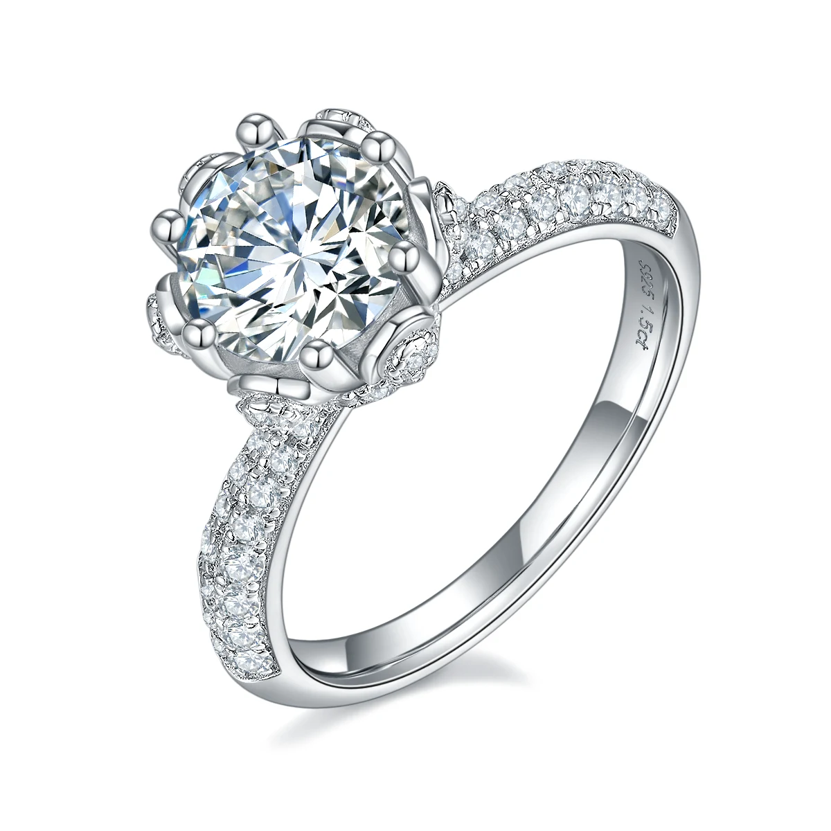 Flora Lab-Grown Diamond Ring — 1.5 ct — product view 1