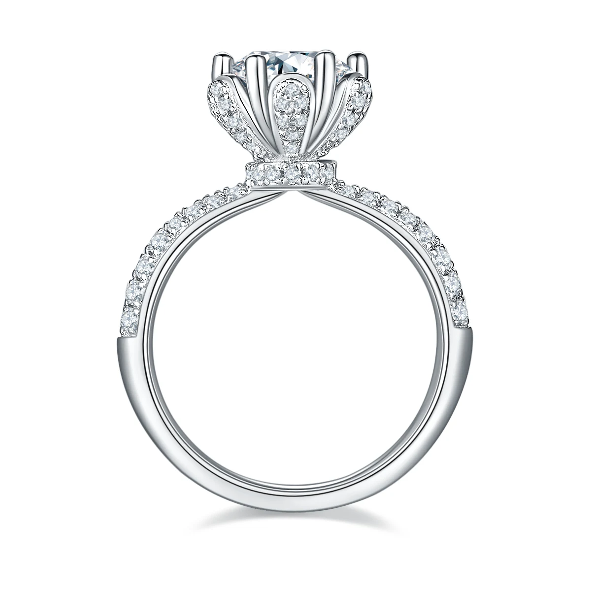 Flora Lab-Grown Diamond Ring — 1.5 ct — product view 3