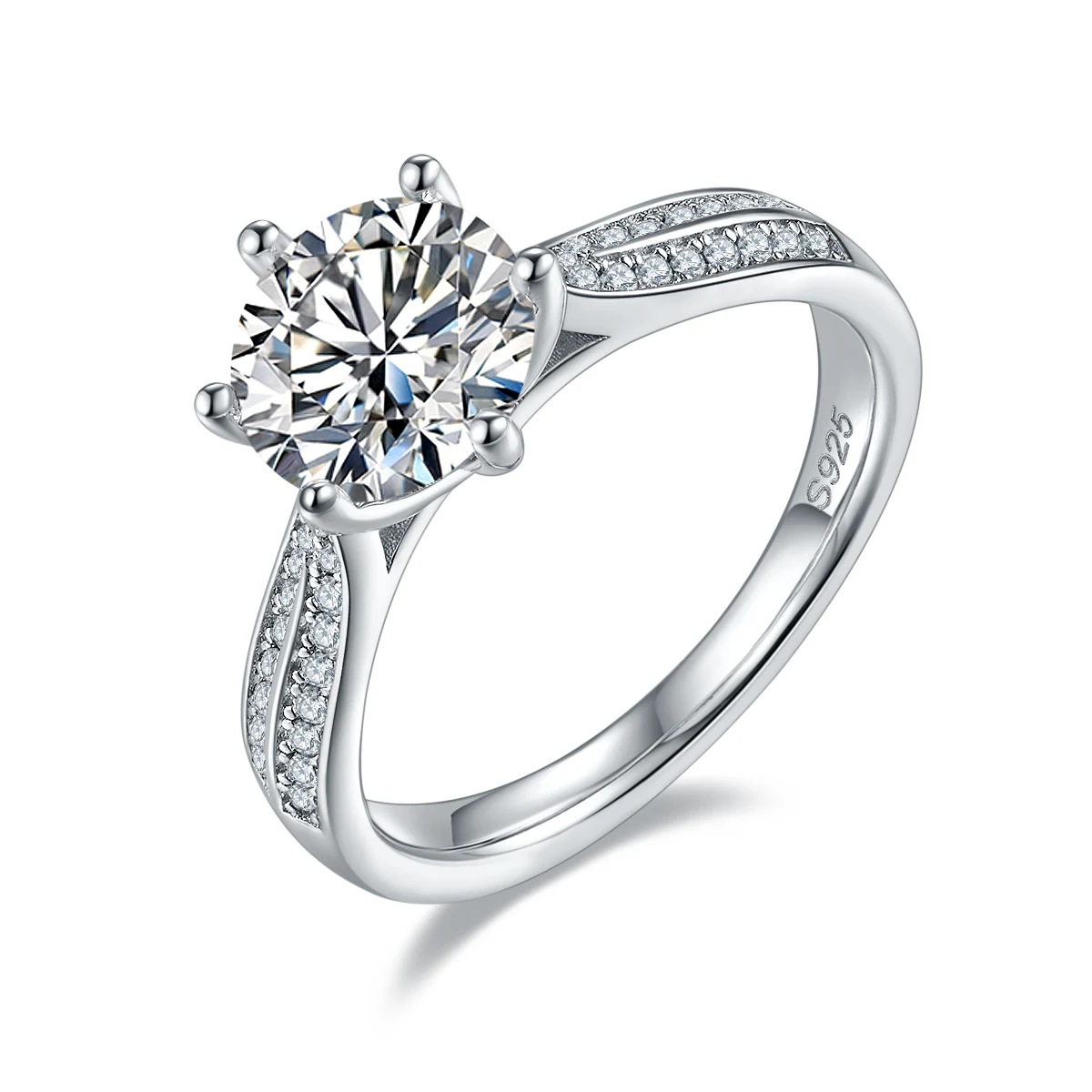 Starlight Lab-Grown Diamond Ring — 2 ct — product view 1