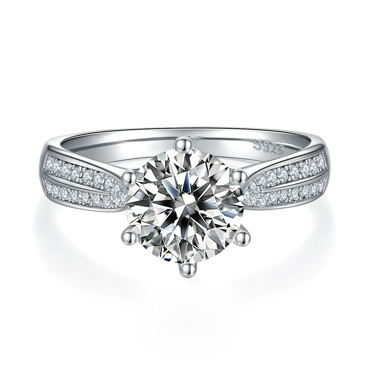 Starlight Lab-Grown Diamond Ring — 2 ct — product view 2