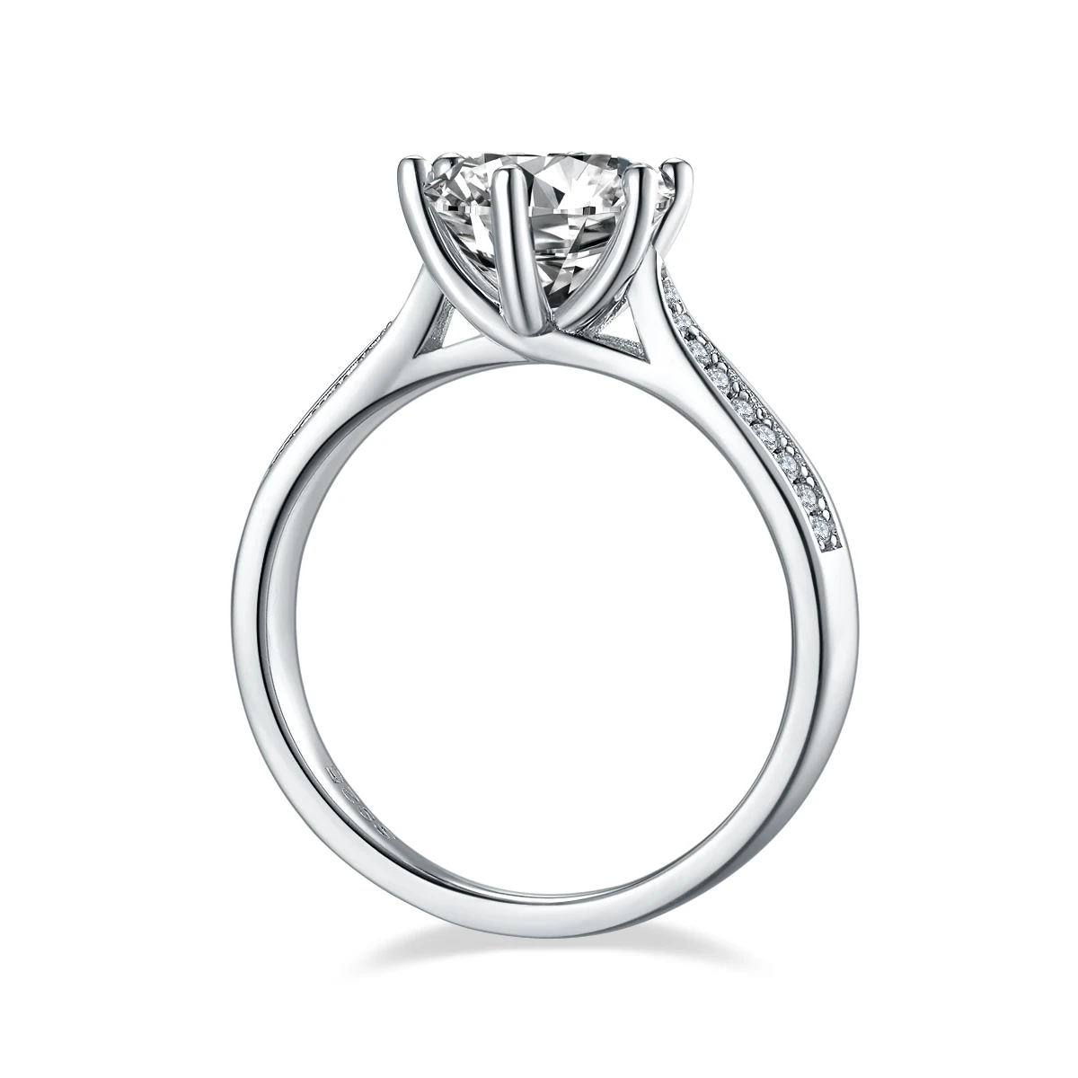 Starlight Lab-Grown Diamond Ring — 2 ct — product view 3