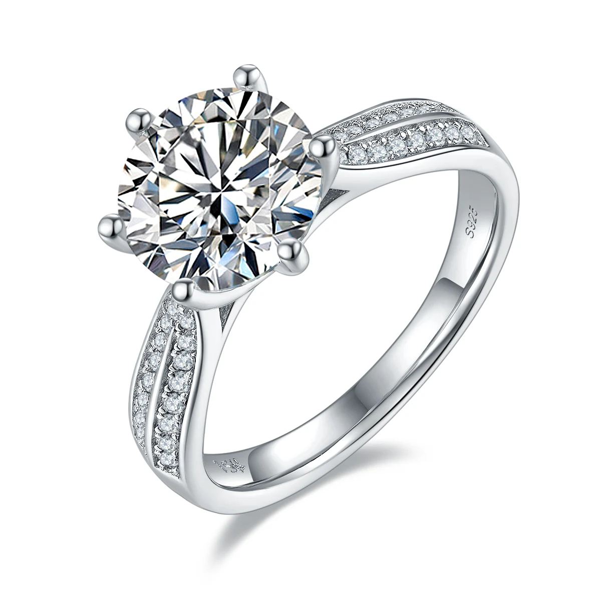 Starlight Lab-Grown Diamond Ring — 3 ct — product view 1