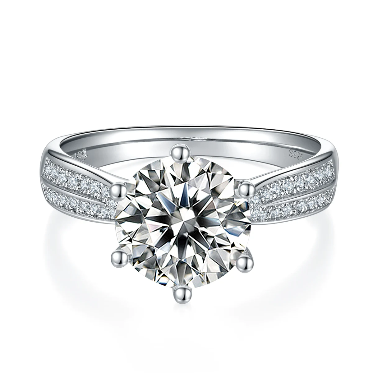 Starlight Lab-Grown Diamond Ring — 3 ct — product view 2