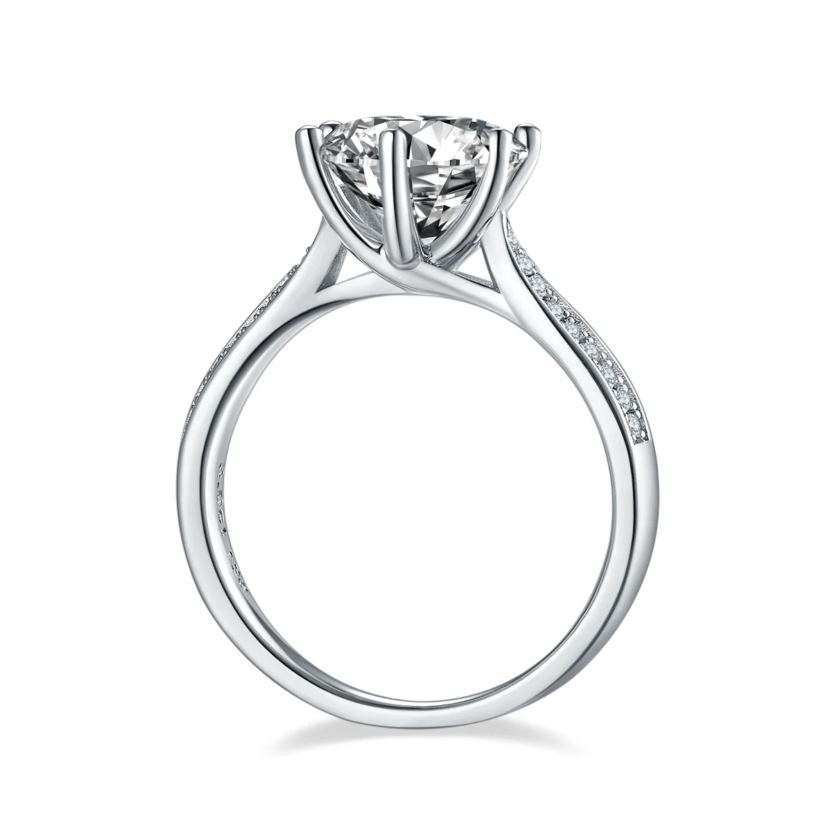 Starlight Lab-Grown Diamond Ring — 3 ct — product view 3