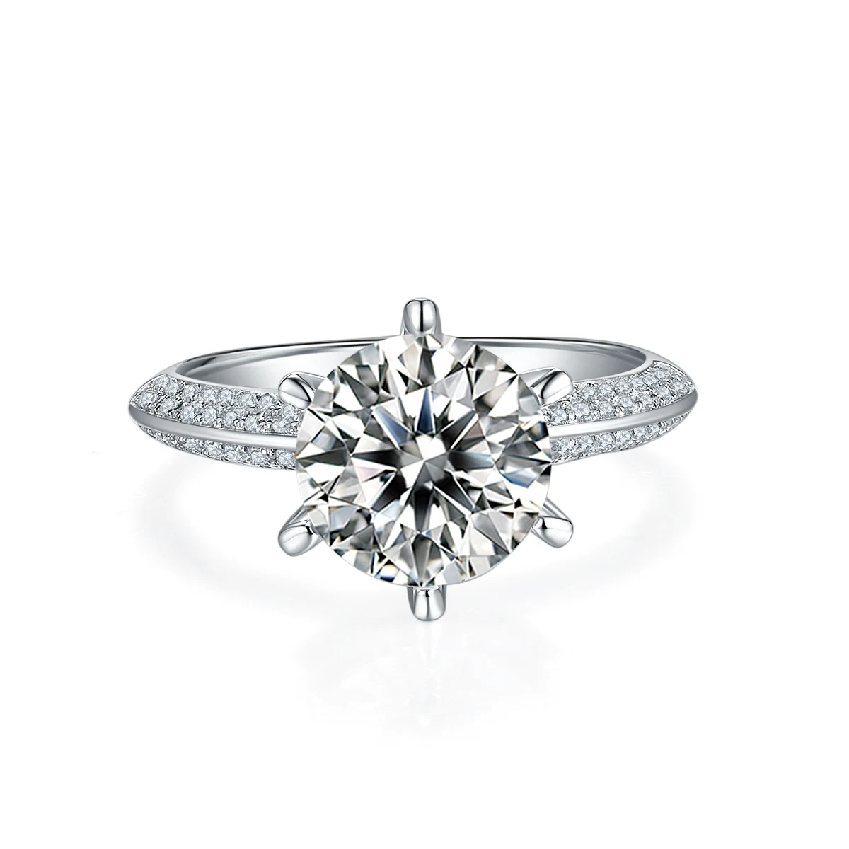 Half-Light Lab-Grown Diamond Ring — 3 ct — product view 2