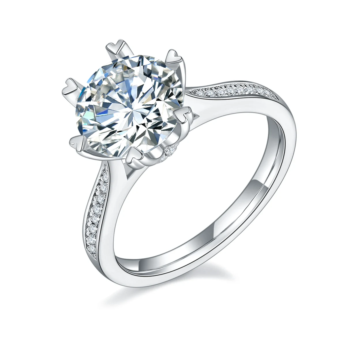 Orbit Lab-Grown Diamond Ring — 3 ct — product view 1
