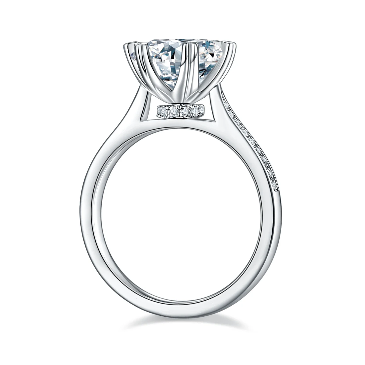 Orbit Lab-Grown Diamond Ring — 3 ct — product view 3