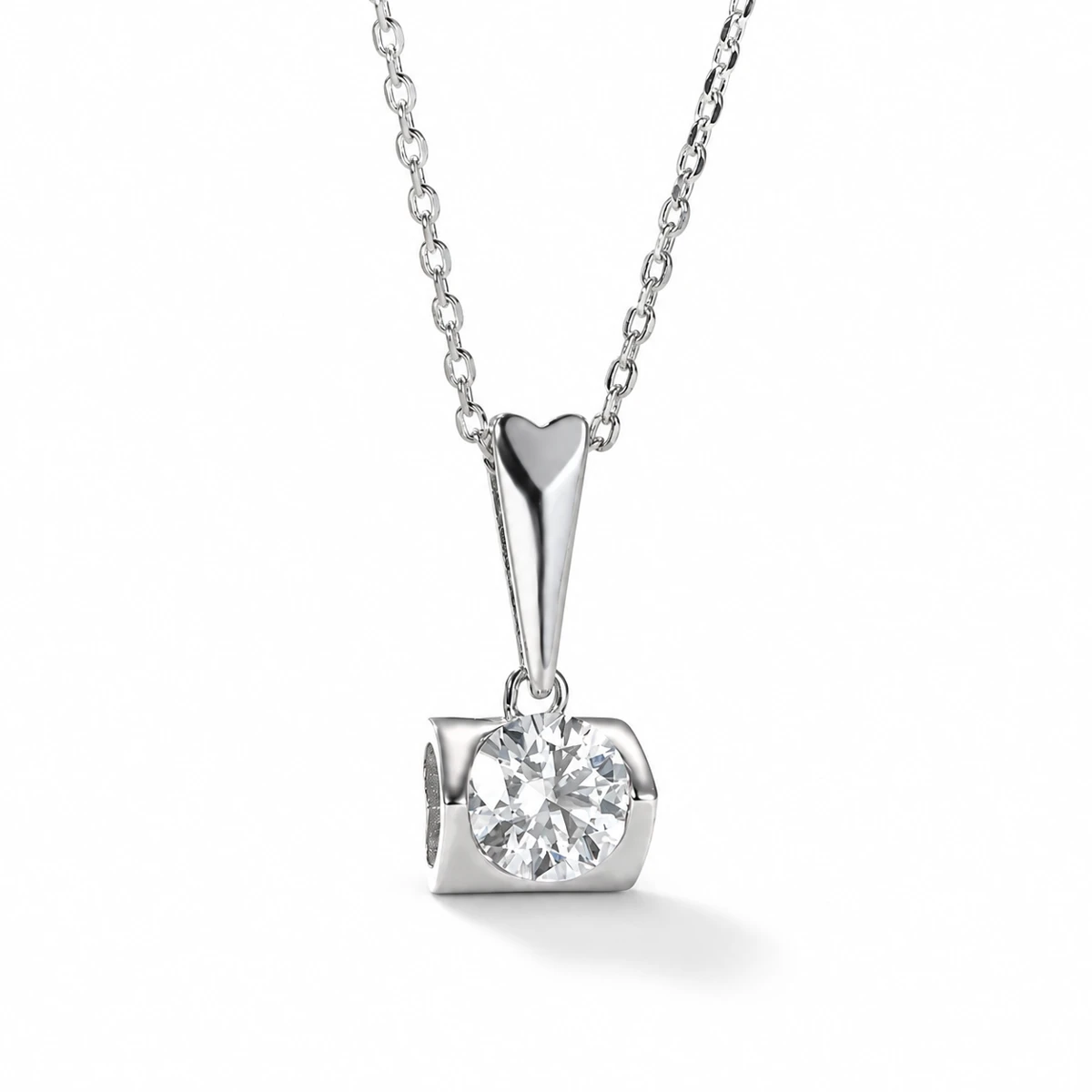 Angel Kiss Lab-Grown Diamond Necklace — product view 2