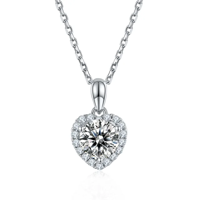 One Heart Lab-Grown Diamond Necklace