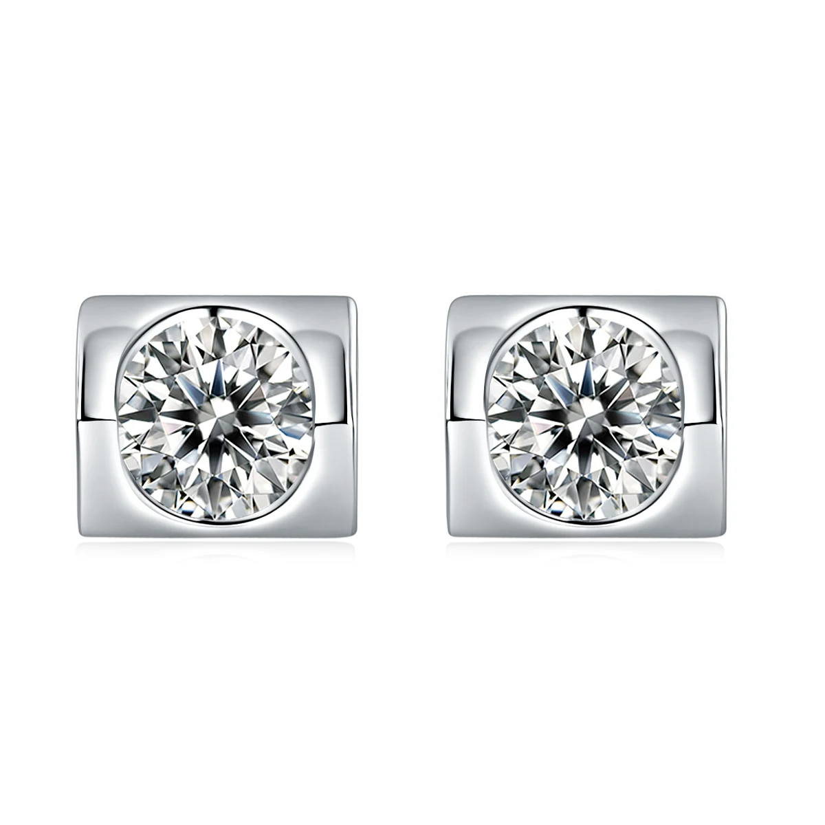 Angel Kiss Lab-Grown Diamond Stud Earrings — product view 1