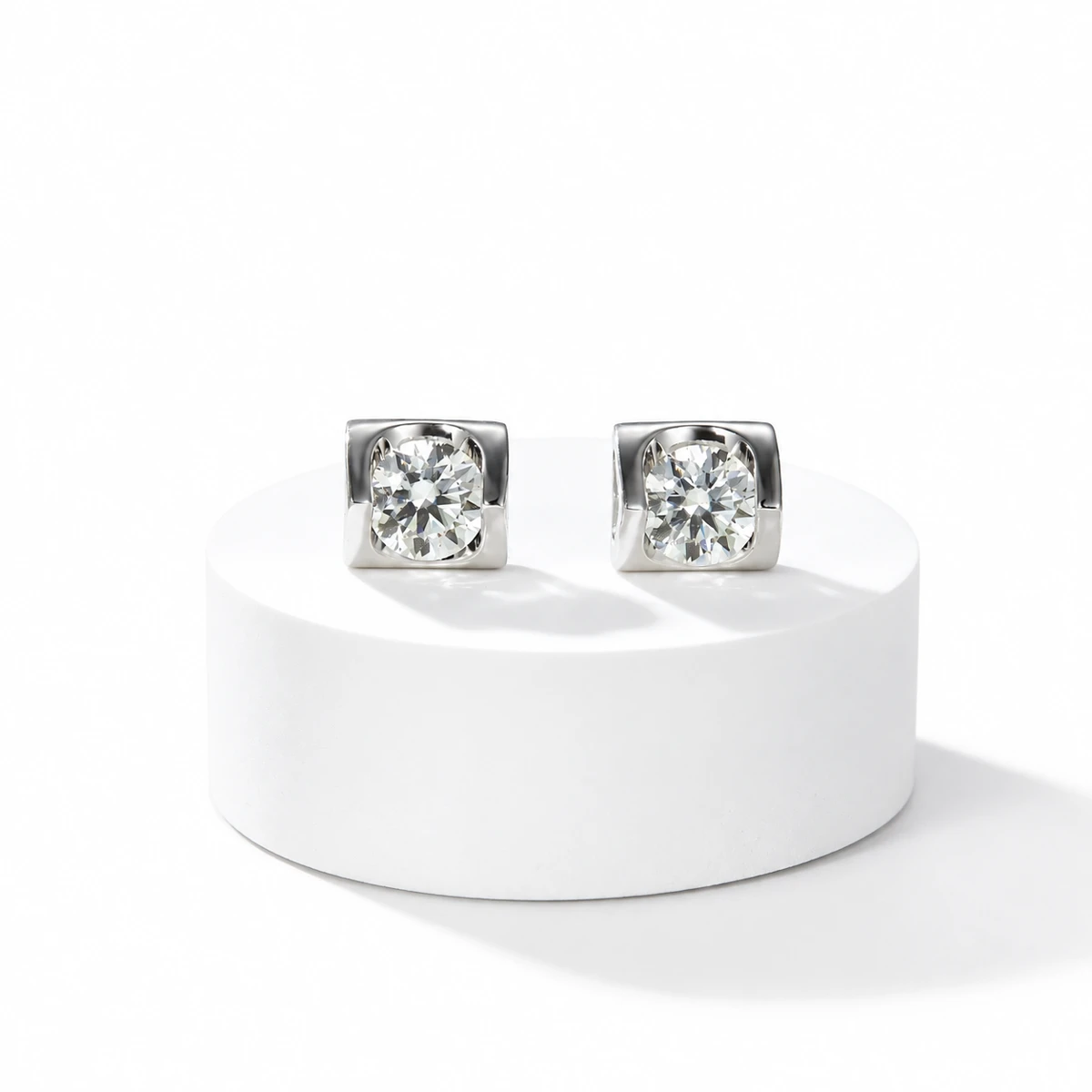 Angel Kiss Lab-Grown Diamond Stud Earrings — product view 2